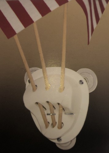 Grip Outdoors #78312 Triple Flag Holder Stick On Model Display 3/8” Flags On RVs - Picture 6 of 12