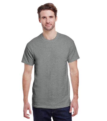 NEW Gildan Men's Heavy Cotton Plain Crew Neck Short Sleeves T-Shirt 5000/G500 - Picture 21 of 43