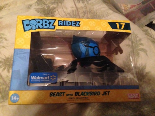Funko Dorbz Ridez Beast with Blackbird Jet #17 Walmart Marvel X-Men - Picture 2 of 2