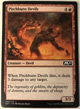 MTG Pitchburn Devils Core Set 2021 156/274 Regular Common