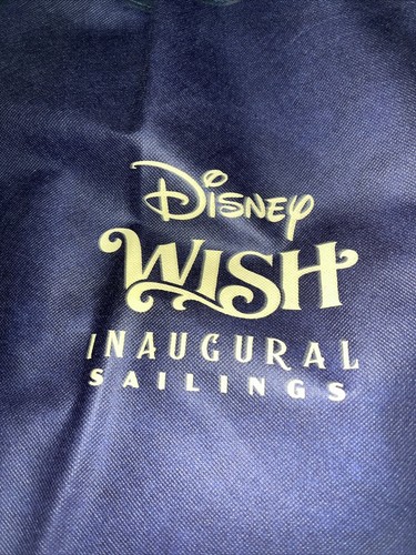 NUOVA BORSA PER LAVANDERIA DISNEY WISH INAUGRUAL SAILINGS CASTAWAY CLUB E FASCE PER ASCIUGAMANI - Foto 9 di 10