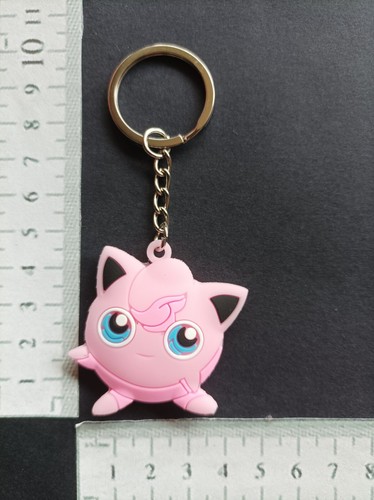 Pokémon Keychain portachiavi Pikachu gomma rubber manga 3D anime Keyring Gengar - Photo 39/46