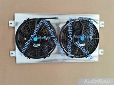 FULL ALUMINUM SHROUD & FANS FOR VW GOLF MK1 / MK2 GTI / SCIROCCO 1.6 1.8 8V