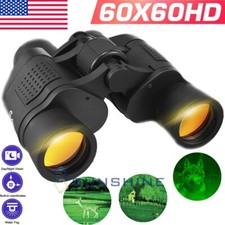 60x60 Military Zoom Powerful Night Vision Binoculars Monoculars Goggles Hunting