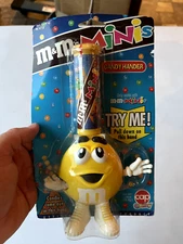 M&M Minis Yellow CANDY HANDER M & M Cap New Sealed