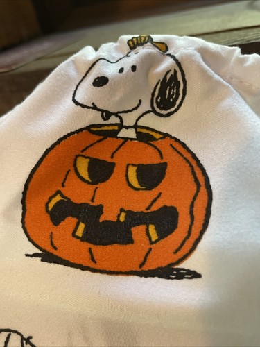 New Snoopy Sheet Set Queen Size Halloween Pumpkin Mummy Woodstock Peanut 4 Pc - Picture 14 of 14