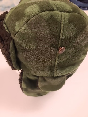 GAPKIDS Lined Camo Trapper Warm Ears/Ear Flaps Hat/Cap; Size S/M - Picture 3 of 17