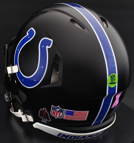 INDIANAPOLIS COLTS NFL Riddell SPEED Full Size Authentic Football Helmet - Picture 5 of 6