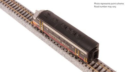 Broadway Limited 9283 N Scale F7 A-Unit Cotton Belt #931 DC Stealth New - Picture 2 of 10