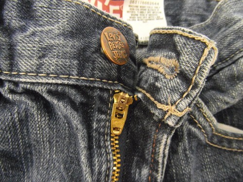 Children Unisex Levi's 527 Boot Cut Denim 100% Cotton Jeans 12 Regular 32562 - Picture 8 of 12