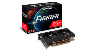 PowerColor video card AMD Radeon RX 6500XT AXRX 6500XT 4GBD6-DH/OC