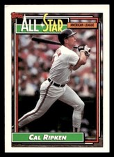 1992 Topps #400 Cal Ripken Jr. Baltimore Orioles