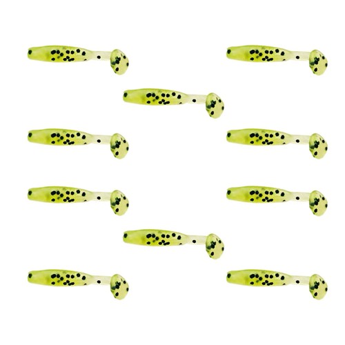 10 Stk Mini Softbaits Gummifische Angel Köder Forelle Kunstköder Barsch Shads - Bild 16 von 21