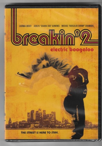 NEW! SEALED! Breakin' 2 Electric Boogaloo [1984] DVD (Lucinda Dickey, Shabba Doo - Bild 1 von 3