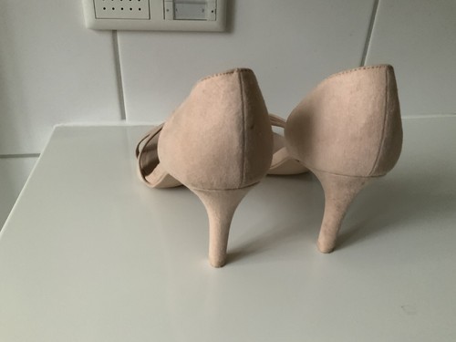 Damenschuhe 41,High Heels,Riemchenschuhe,Wildleder, H&M, Nude 🌺, Tolle Schuhe - Bild 4 von 5