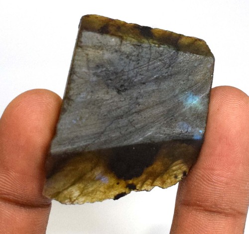 Madagascar Rainbow Flashy Labradorite Healing Gemstone Slab Natural Untreated - Picture 24 of 57