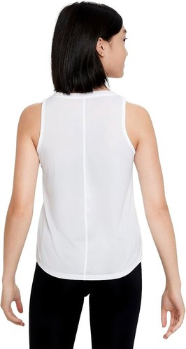 Nike Girls Dri-fit One Tank Top White Size S - Picture 2 of 3
