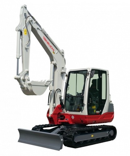 TAKEUCHI  TB250  Compact Excavator  Service , Operator's  & Parts Manual CD - Zdjęcie 1 z 10