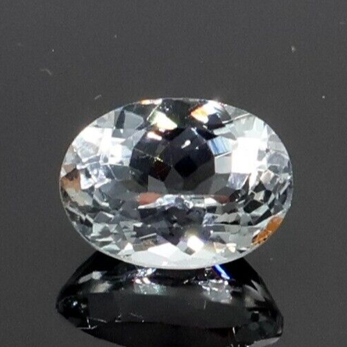 Goshenite Naturale Taglio Ovale Goshenite 3,10 Cts 10,5x8 mm Pietra Goshenite Originale - Foto 7 di 10