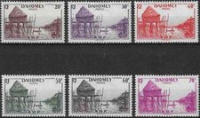 Timbres Dahomey (Colonies françaises) 125/130 * (76752ET)