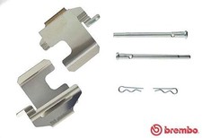 BREMBO Zubehörsatz, Scheibenbremsbelag Vorderachse u.a. für FIAT, FORD, LANCIA