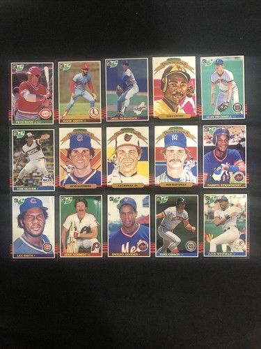 1985 Donruss Leaf Set High Grade Mint Sharp Rare🔥 Clemens Puckett Gooden RookIe - Picture 11 of 12