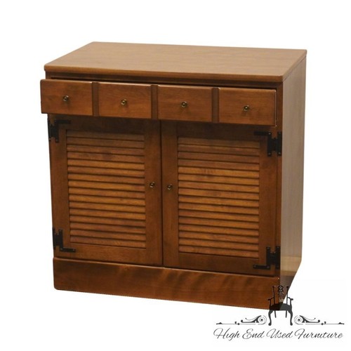 ETHAN ALLEN Heirloom Nutmeg Maple CRP Custom Room Plan 30" Shutter Door Cabin... - Picture 5 of 10