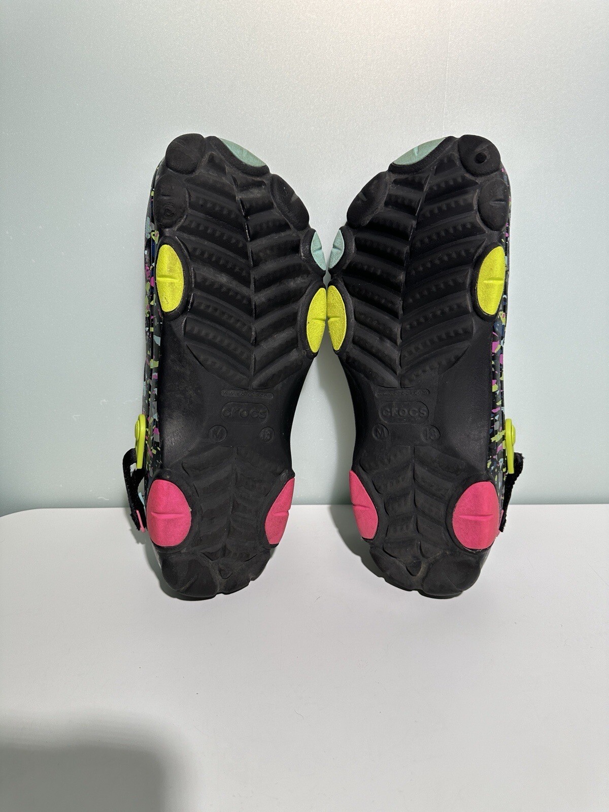 Crocs Classic All-Terrain Terrazzo Clogs size: M13 - Gem
