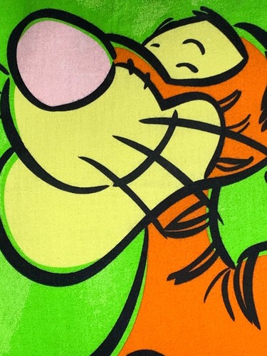 Almohadas de algodón Winnie The Pooh & Tigger de colección 2 dos de Disney hechas en EE. UU. - Imagen 9 de 12