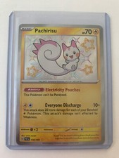Pachirisu 138/091 Shiny Rare Paldean Fates
