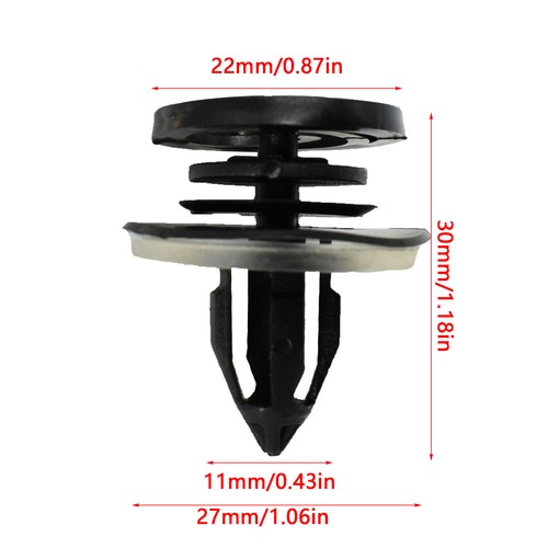 10Pc Car Door Card Trim Panel Mounting Clips For AUDI A3 8P A4 B6 B7 8E0868243 - Picture 2 of 8