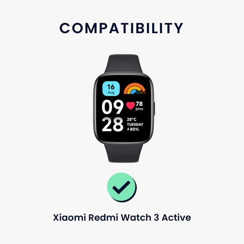 Cinturino Xiaomi Redmi Watch 3 Active - verde scuro - Zdjęcie 6 z 8