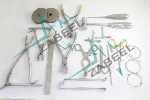 20 Pcs Set Veterinary Orthopedic Veterinary Surgical Instruments Premium Kit - Picture 2 of 5