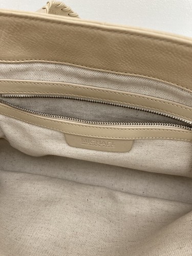 MICHAEL KORS. PALM BEACH SHOPPER. VANILLA. Genuine Leather. - Picture 7 of 11