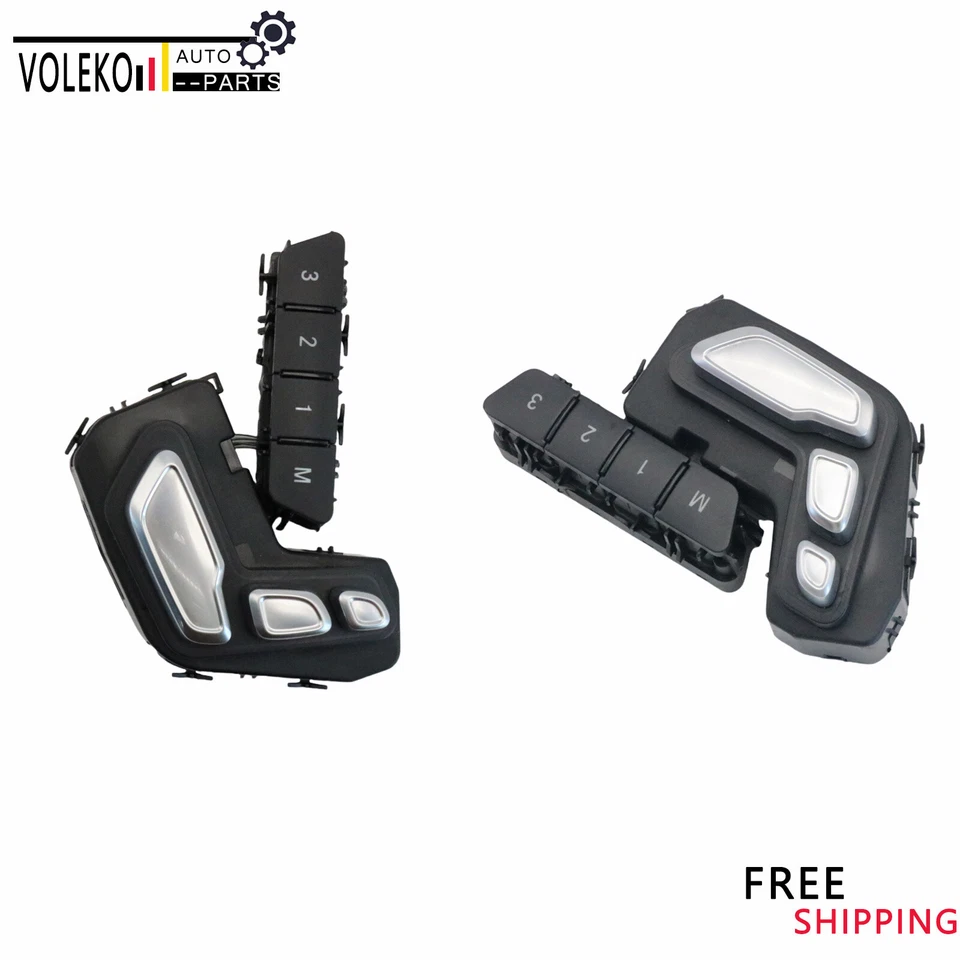 Bloque de interruptor de ajuste de asiento lateral eléctrico FL+RL base AMG para Mercedes-Benz E63 2010-13 Foto 2 de 4