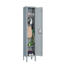 Metal Locker with Doors Employees Locker Storage Cabinet for Office School Gym