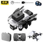 Folding Quadcopter Drone 2.4G 4CH WIFI FPV 4K HD Dual Camera Aerial Photography~
