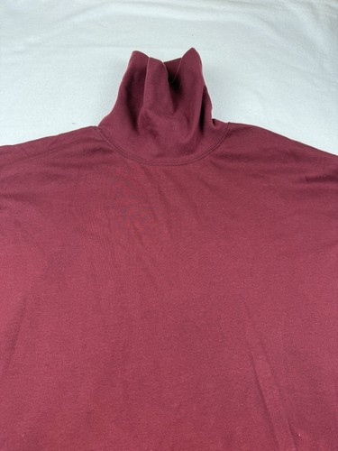 pendleton turtleneck Men’s XL Dark Red Cotton - Picture 4 of 8