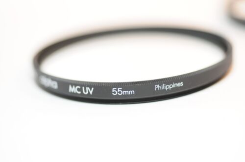 Hoya 55mm Alpha MC UV clear filter for Canon Nikon Sigma Sony Pentax Tamron lens - Picture 2 of 3