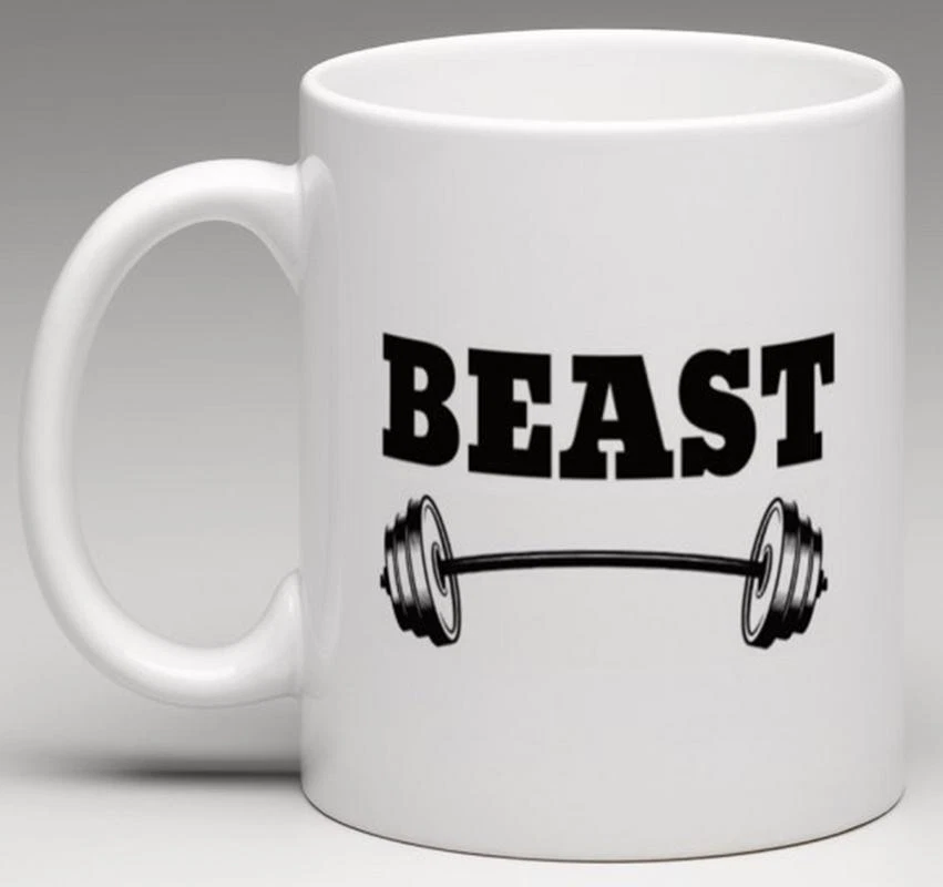 BIBS &AMP; BOBS Beast Gym Mug - Novelty Mug great gift
