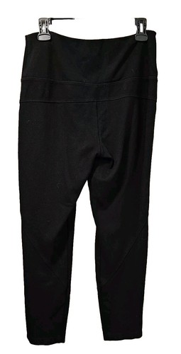 Lysse Twill Ponte Leggings Womens Size Large Black Stretchy - Picture 5 of 9