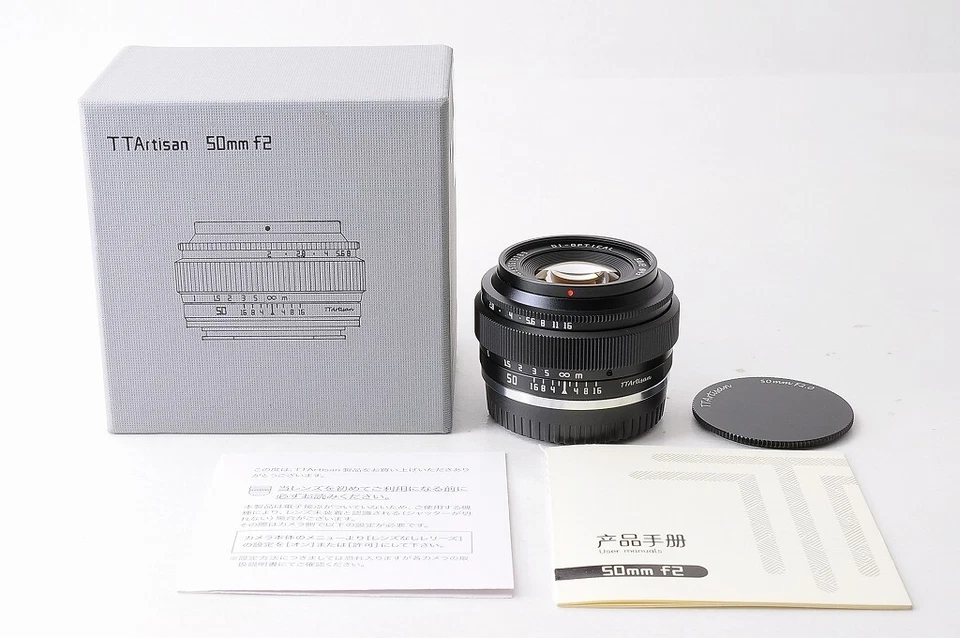 TTArtisan 50mm F2 MF Lente Estándar Para Fujifilm X Montaje Negro CAJA SUPERI... - Imagen 2 de 4
