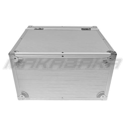 Aluminium DJ Record Storage Flight Case-Holds 40 12" Vinyl LP Box-Tough, Strong - Picture 3 of 12