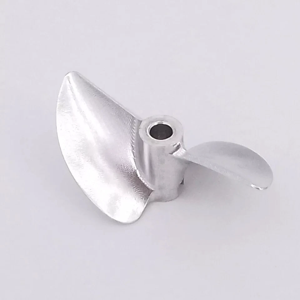 RC Boat Propeller 4mm 38mm 40mm 42mm 2-blades CNC Prop P1.4 for RC Racing Boat - Image 2 of 4