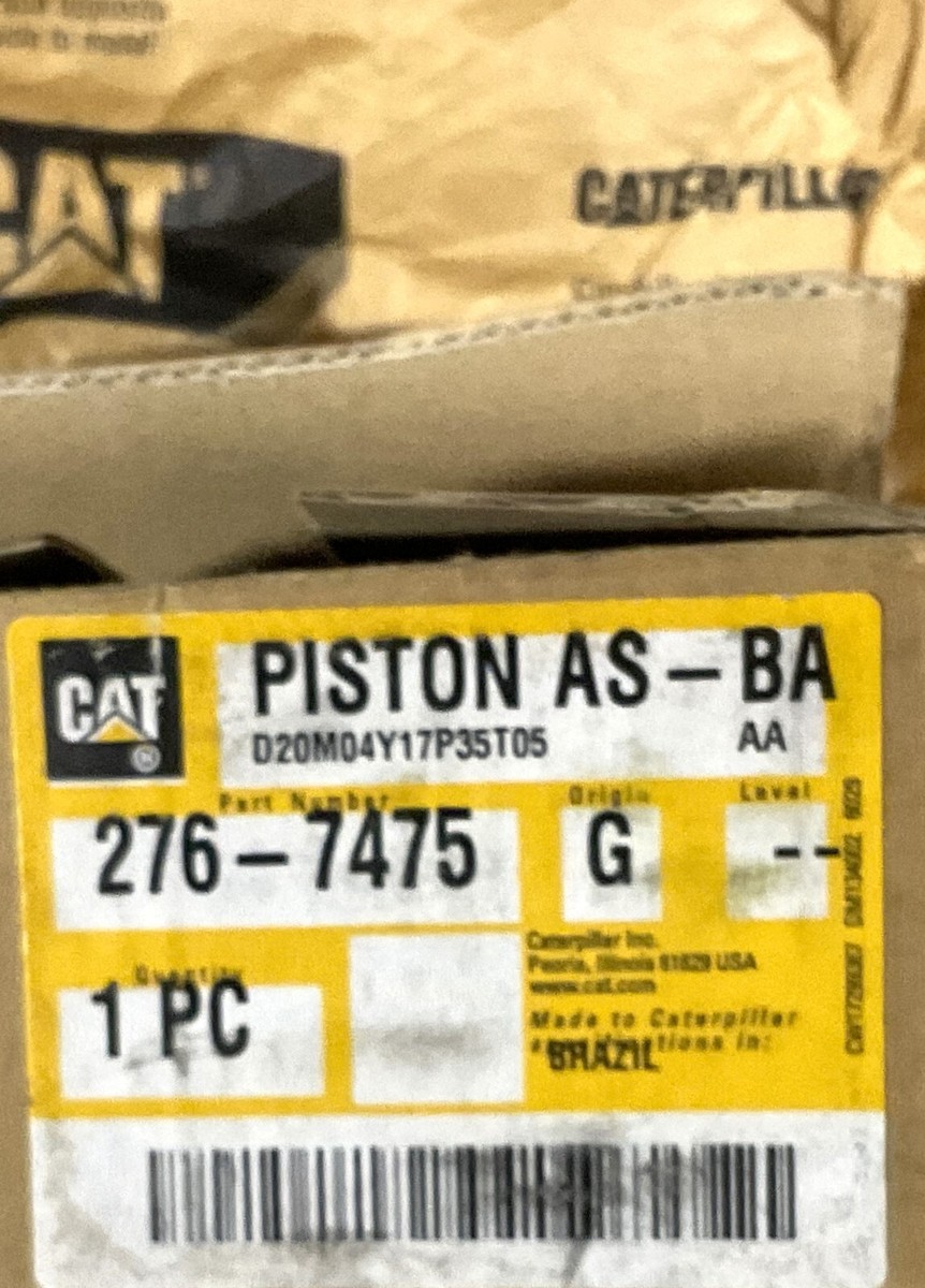 GENUINE CAT 276-7475 Piston, Ring & PIN STD C6.6 | eBay
