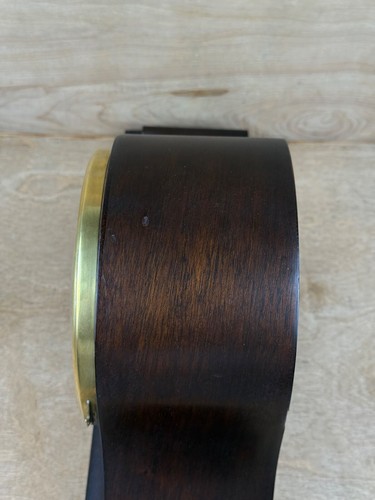 30s Ingraham 8 Day Humpback Kaminuhr 2 Hammer Chime, Pro Serviced & Key - Bild 23 von 24