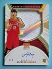 2021/22 Crown Royale Alperen Sengun Silhouettes RC Auto NIKE Logo Patch #1/3