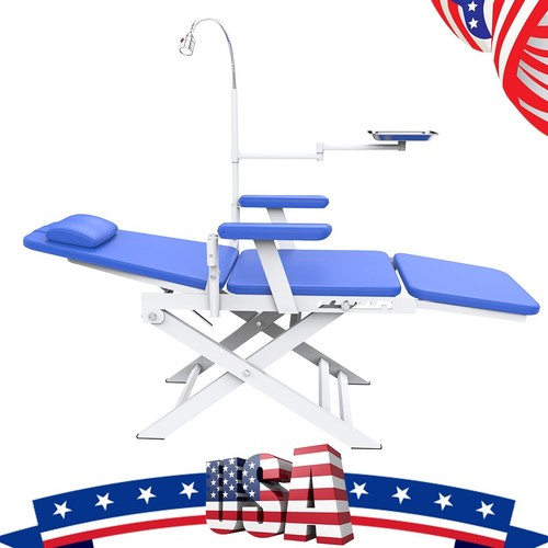 Portable Dental Folding Chair Simply Type/Folding Chair With Air Turbine Unit - Picture 12 of 48