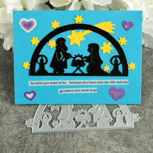 Christmas Metal Cutting Dies Scrapbook Paper Card Craft Mould Stencils Template - Picture 4 of 4