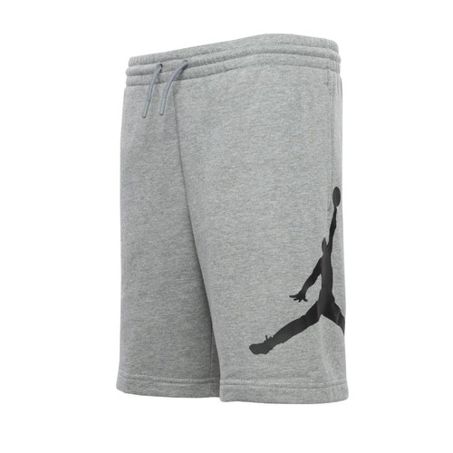 Jordan Boy's BIG JUMPMAN SHORT 85B483-GEH Carbon Heather SZ: 7 NEW WITH TAGS - Picture 2 of 3